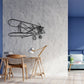Model 75 Silhouette Metal Wall Art