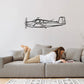 V35-Bonanza Silhouette Metal Wall Art