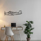 V35-Bonanza Silhouette Metal Wall Art
