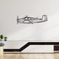V35-Bonanza Silhouette Metal Wall Art