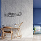 V35-Bonanza Silhouette Metal Wall Art