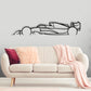 Formula One 2022 F1 Classic Silhouette Metal Wall Art