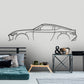 2023 Nissan Z Classic Silhouette Metal Wall Art