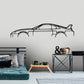 Supra Mk4 Classic Silhouette Metal Wall Art